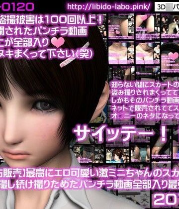 Libido-Labo×制服❤【FANZA独占販売】2017年版！最高にエロ可愛い激ミニちゃんのスカートの中を2年間も盗撮し続け撮りためたパンチラ動画全部入り最強パック！評価