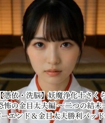 悪堕ち研究員×動画・アニメーション❤【憑依・洗脳】妖魔浄化士さくら 恐怖の金目太夫編 〜二つの結末〜 ハッピーエンド＆金目太夫勝利バッドエンド評価2.00