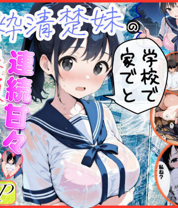 水彩みなも×制服❤純粋清楚妹のブラ透け事件から、学校で家でと連続甘々中出し懇願SEXした話評価4.33
