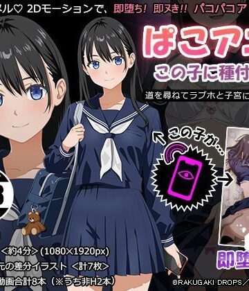 RAKUGAKI DROPS×動画・アニメーション❤ぱこアニ！この子に種付け 〜道を尋ねてラブホと子宮にご案内 編〜評価