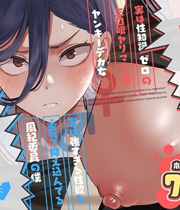 スキップビートスタジオ×制服❤キスなんかしたら赤ちゃんデキちゃうだろうが！ 〜実は性知識ゼロの三白眼ヤリマン（噂）ヤンキーデカ女と、実は強すぎる性欲を必死で抑え込んでる風紀委員の僕〜評価5.00