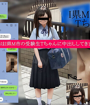 テグラユウキ×中出し❤今回はI県M市の受験生Tちゃんに中出ししてきました。【2月10日まで高画質マン写＆本人目線モザイク無し画像付き】評価